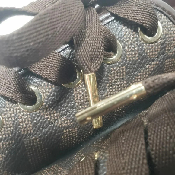 Michael Kors MK Signature City Brown Womans  Lace-Up Sneakers,Sz 11M. - Picture 5 of 9